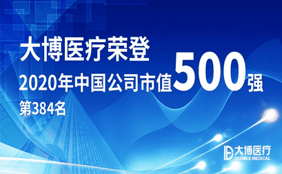 Double Medical entró en las 500 principales empresas de China por capitalización de mercado   2020!